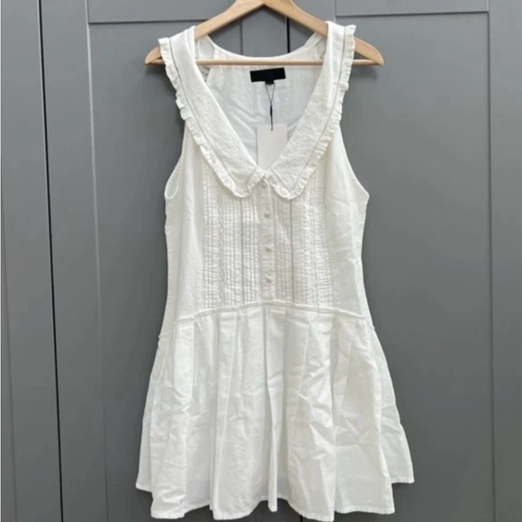 Zara White Midi Dress - Picture 7 of 8